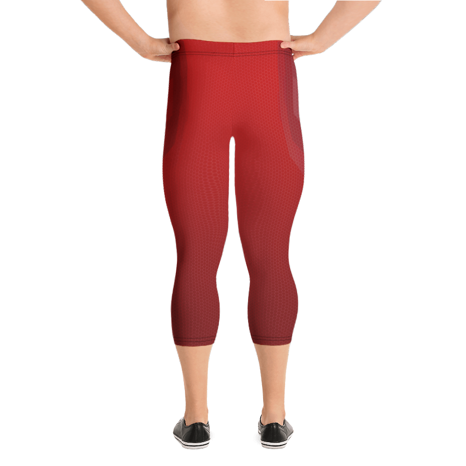 Red Mamba 3/4 Bodybuilding Tights