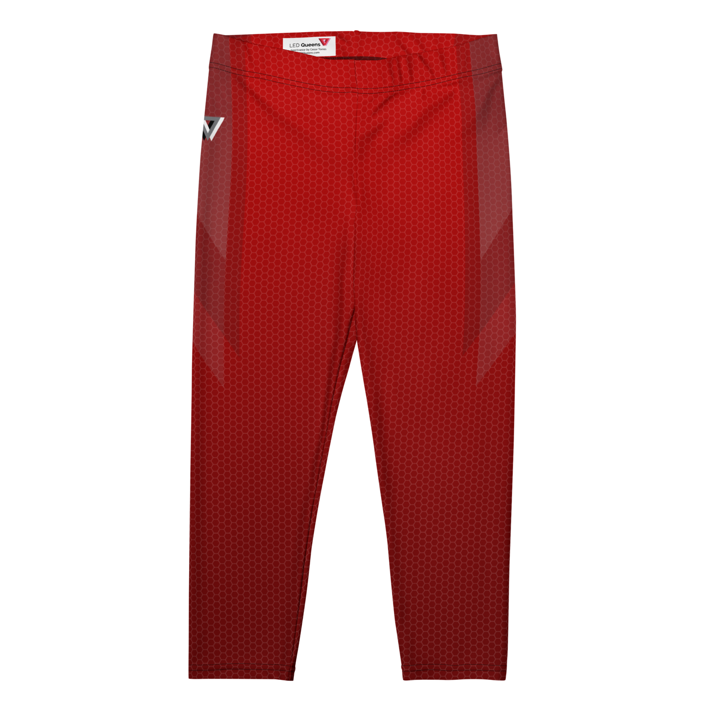Red Mamba 3/4 Bodybuilding Tights