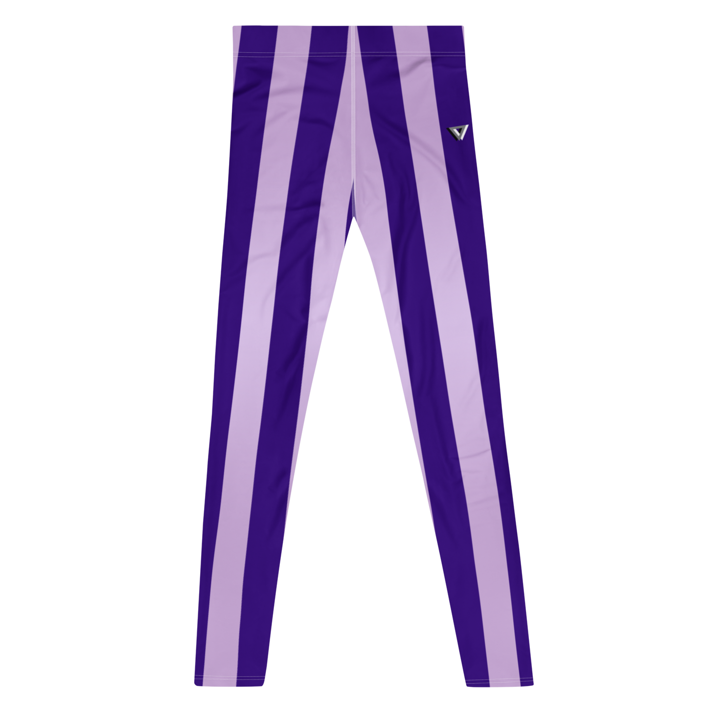 HyperLavender Plus-Size, High-Waisted Bodybuilding Tights