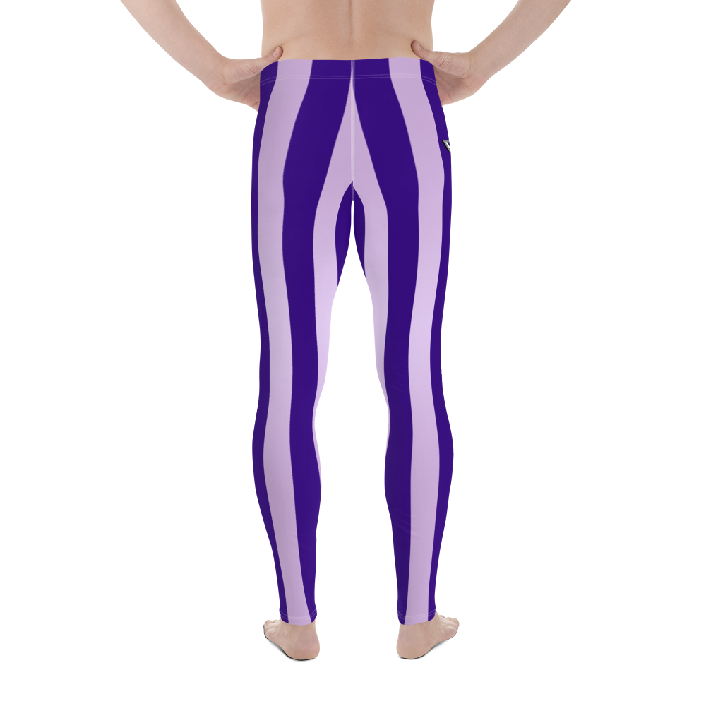 HyperLavender Plus-Size, High-Waisted Bodybuilding Tights