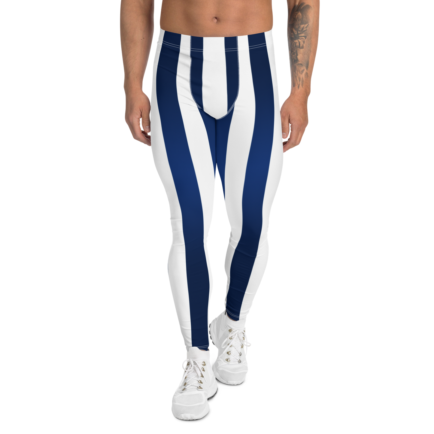 Navy Icon Plus-Size, High-Waisted Bodybuilding Tights
