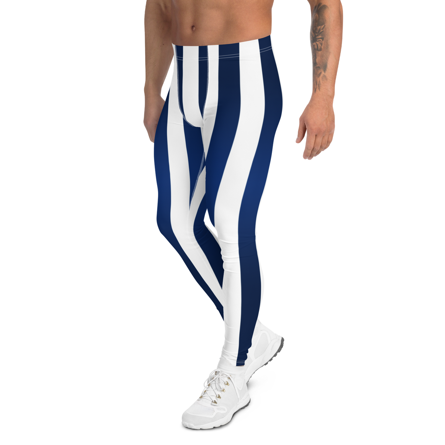 Navy Icon Plus-Size, High-Waisted Bodybuilding Tights