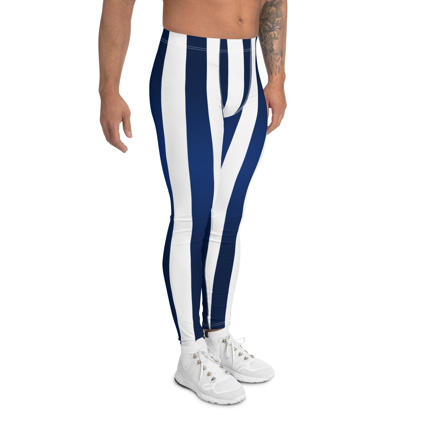 Navy Icon Plus-Size, High-Waisted Bodybuilding Tights