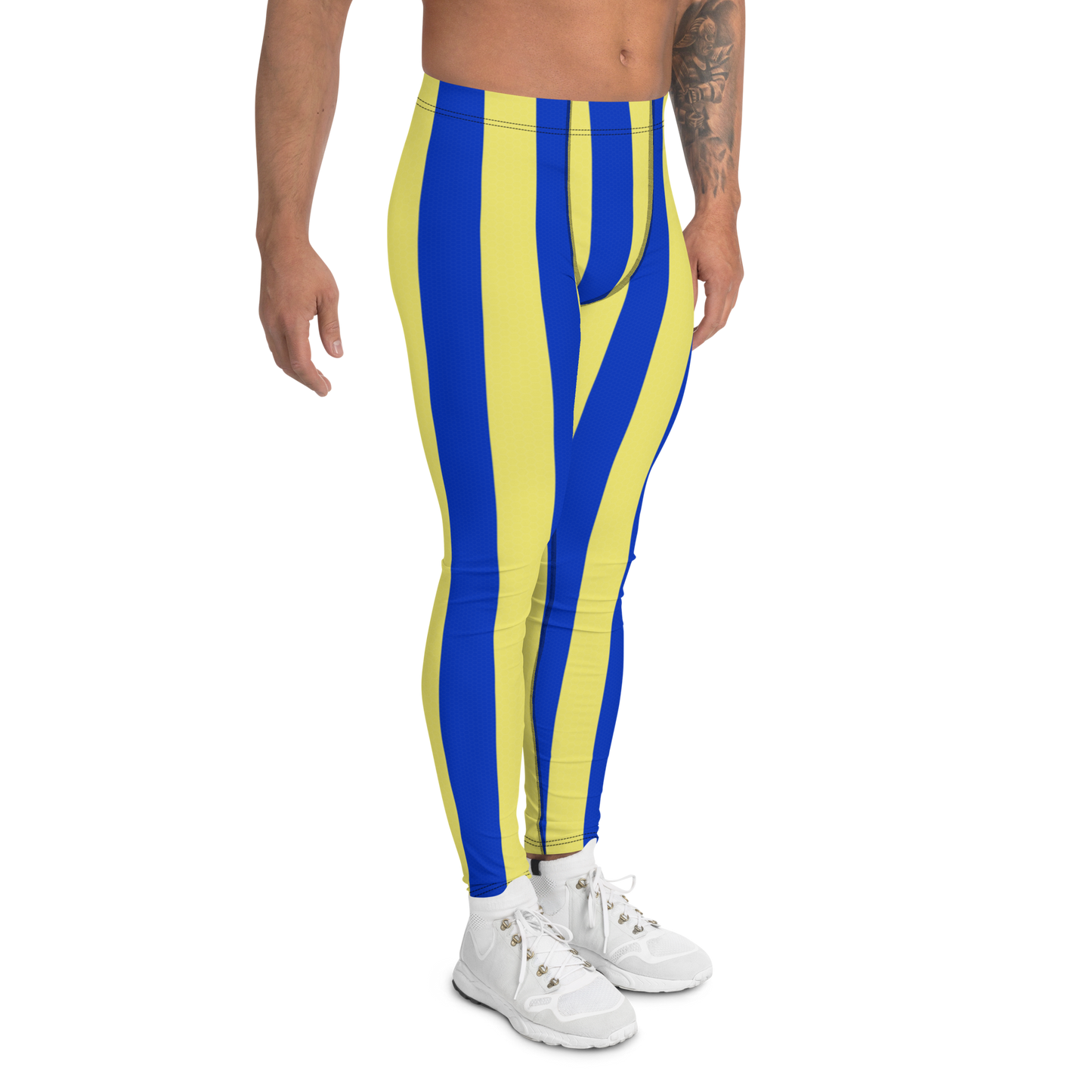 Macaw Plus-Size, High-Waisted, Wide-Ankle Bodybuilding Tights