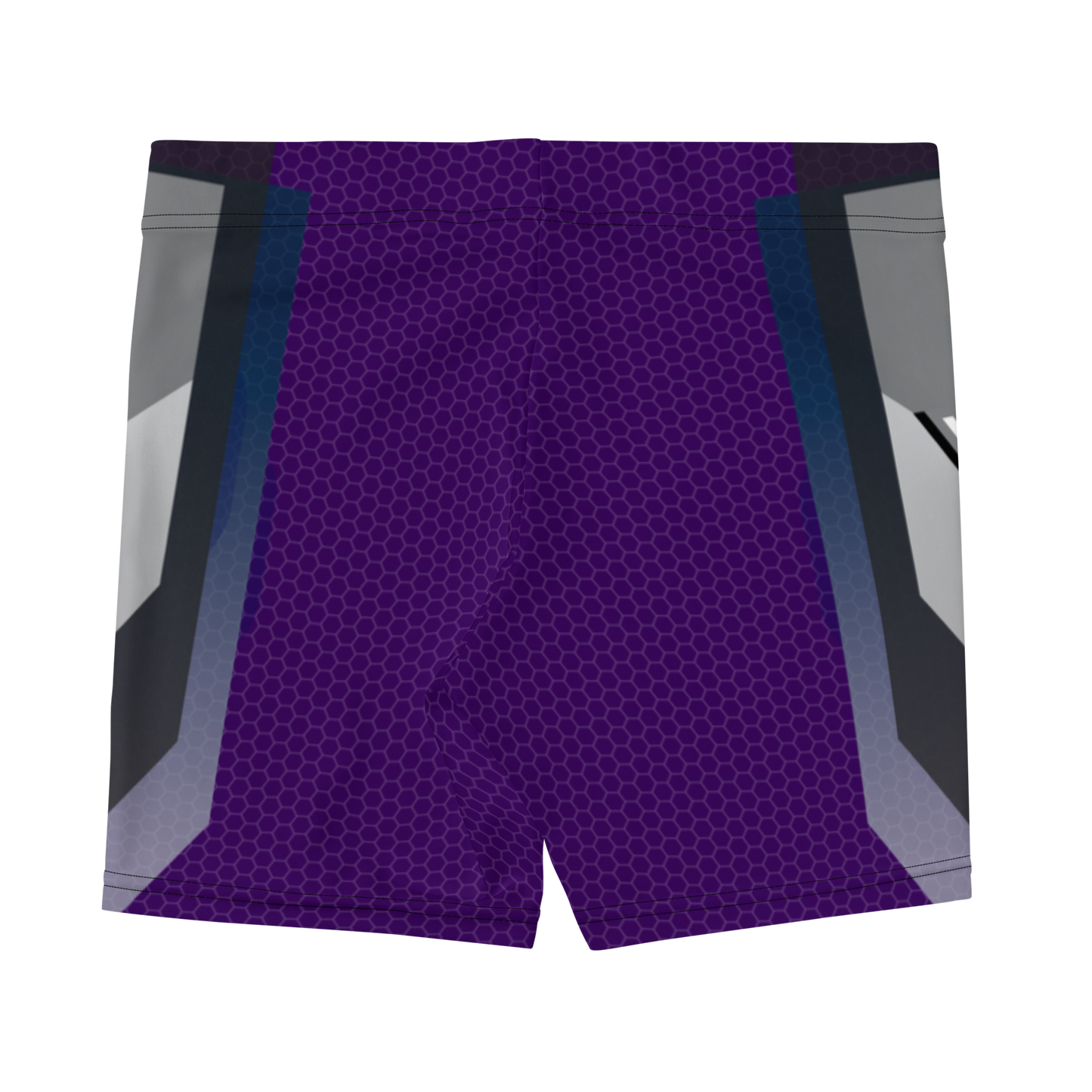 Purple Mamba Spandex Shorts for queer fitness