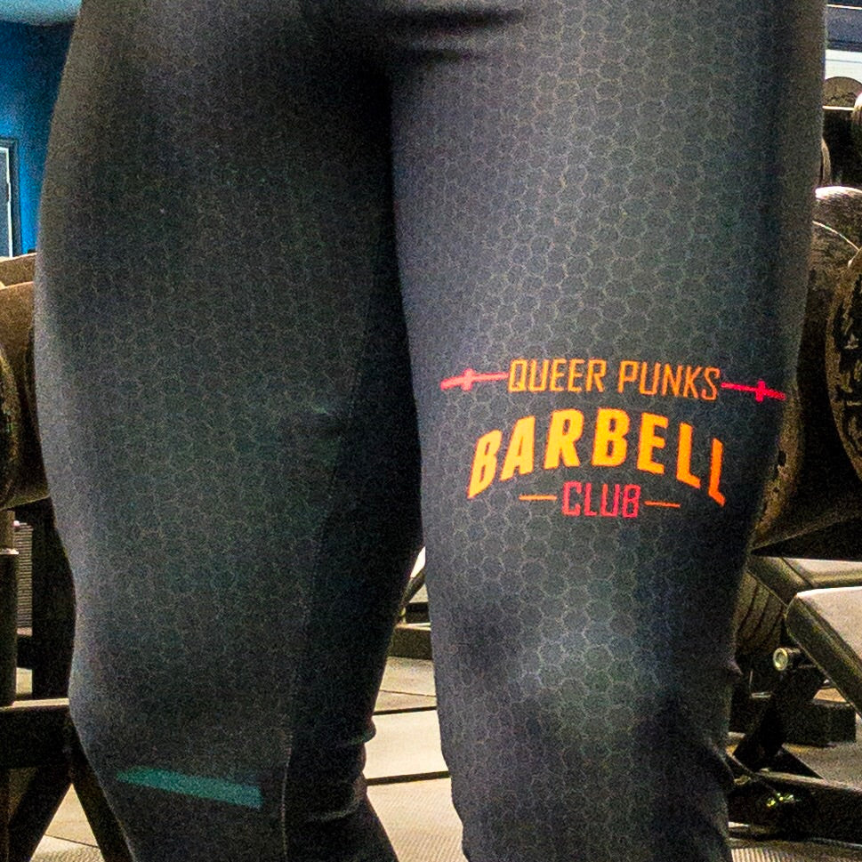 Queer Punks Barbell Club Bodybuilding Tights