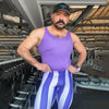 HyperLavender Capri Bodybuilding Tights