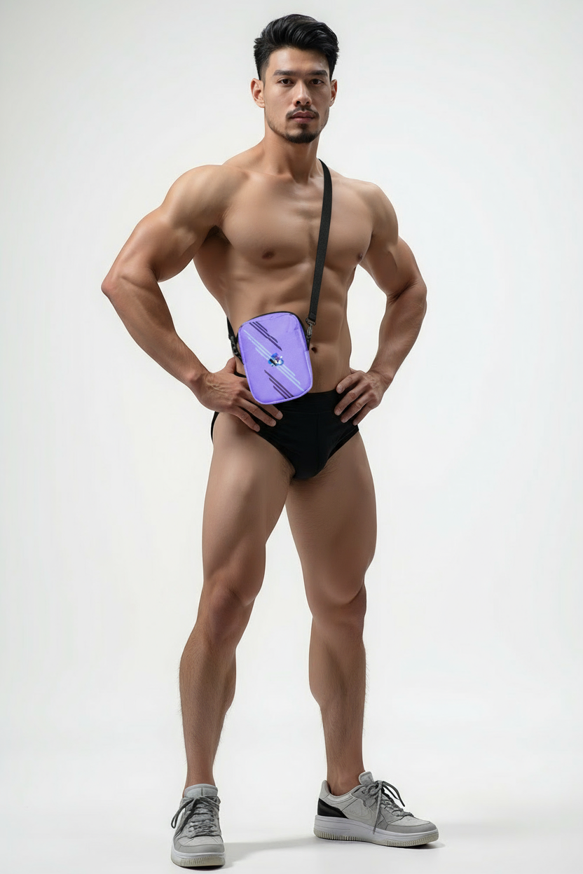 Lavender Theys Cross-Body Bag