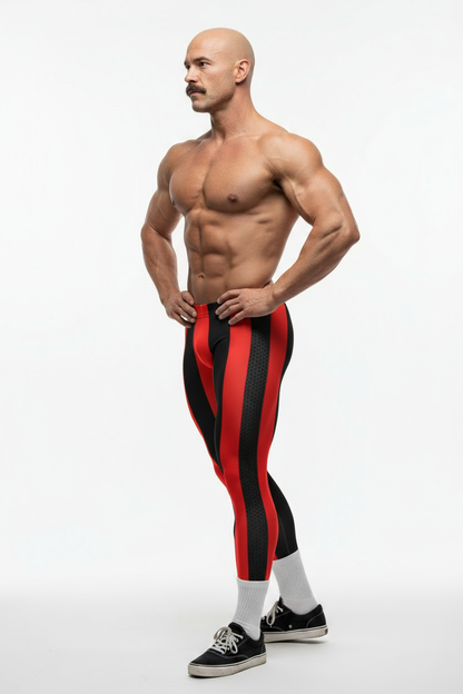 Chile Rojo Bodybuilding Tights