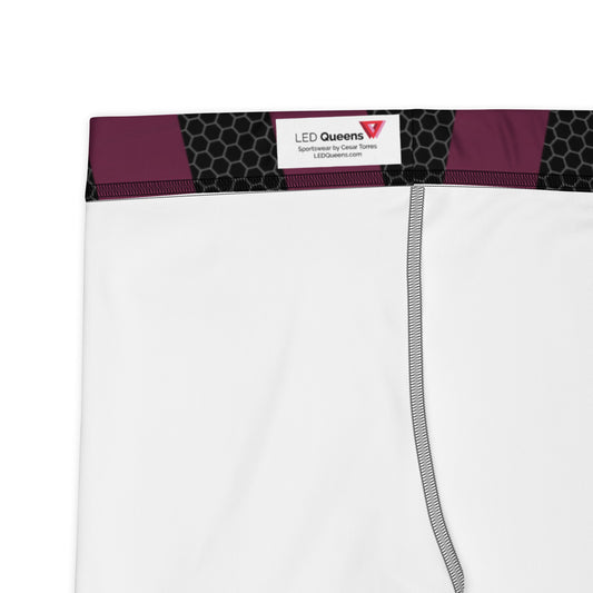 Plum Plus-Size Bodybuilding Tights