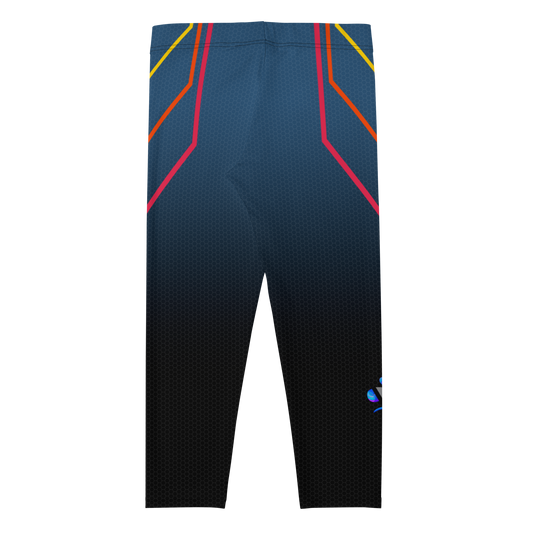 Solar Flare Capri Bodybuilding Tights