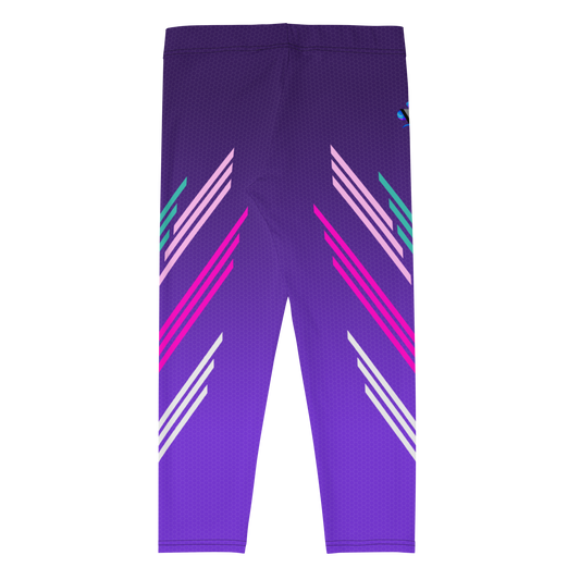 Cake Icing Capri-Length Bodybuilding Tights