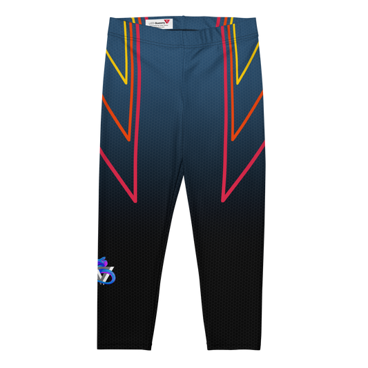 Solar Flare Capri Bodybuilding Tights
