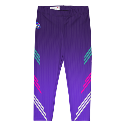 Cake Icing Capri-Length Bodybuilding Tights