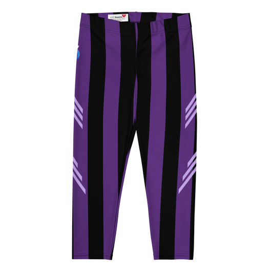 Hardcore Grape Capri Bodybuilding Tights
