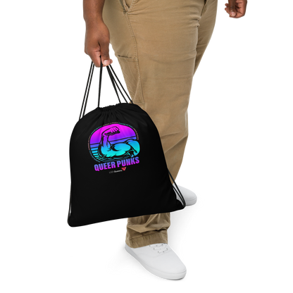Queer Punks Drawstring bag
