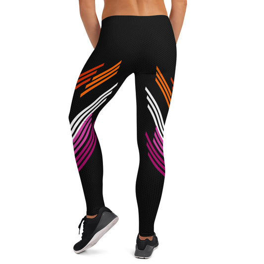 Lesbian Pride Bodybuilding Tights
