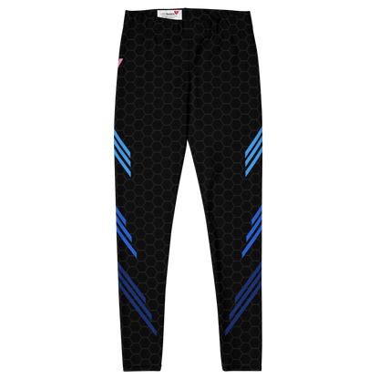 Classic Muscle Daddy Bodybuilding Tights (Black/Blue)