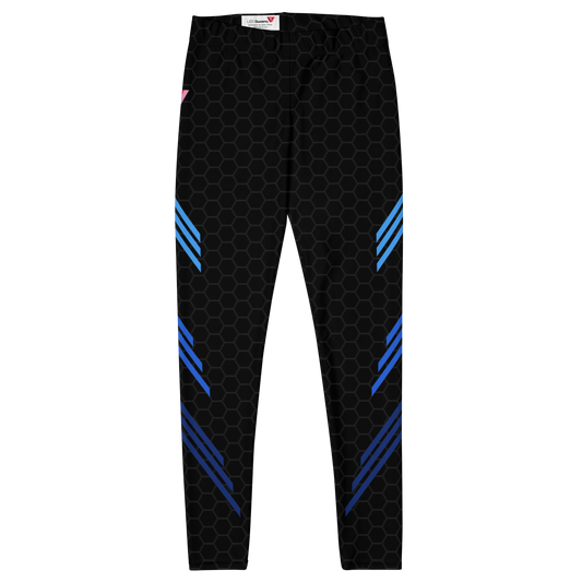 Classic Muscle Daddy Bodybuilding Tights (Black/Blue)