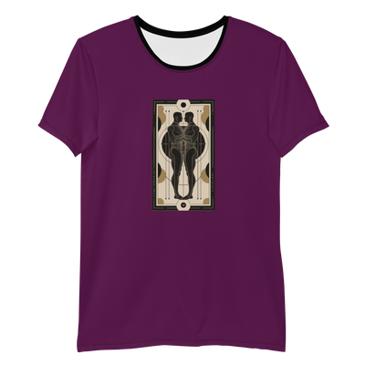 The Lovers/Los Enamorados Tarot Moisture-Wicking T-Shirt