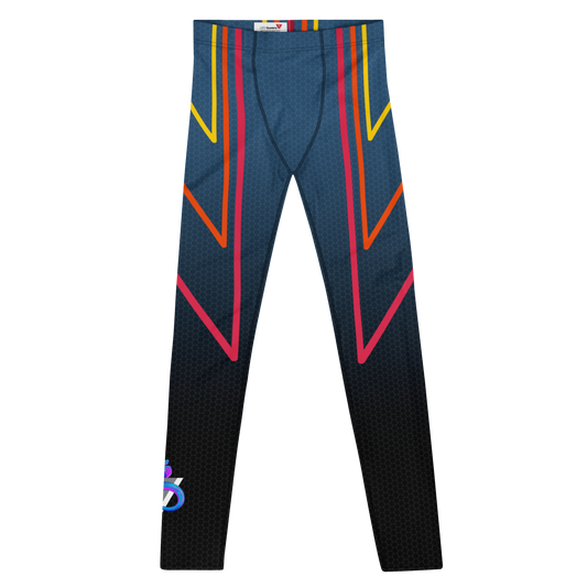 Solar Flare Plus-Size/High-Waisted Bodybuilding Tights
