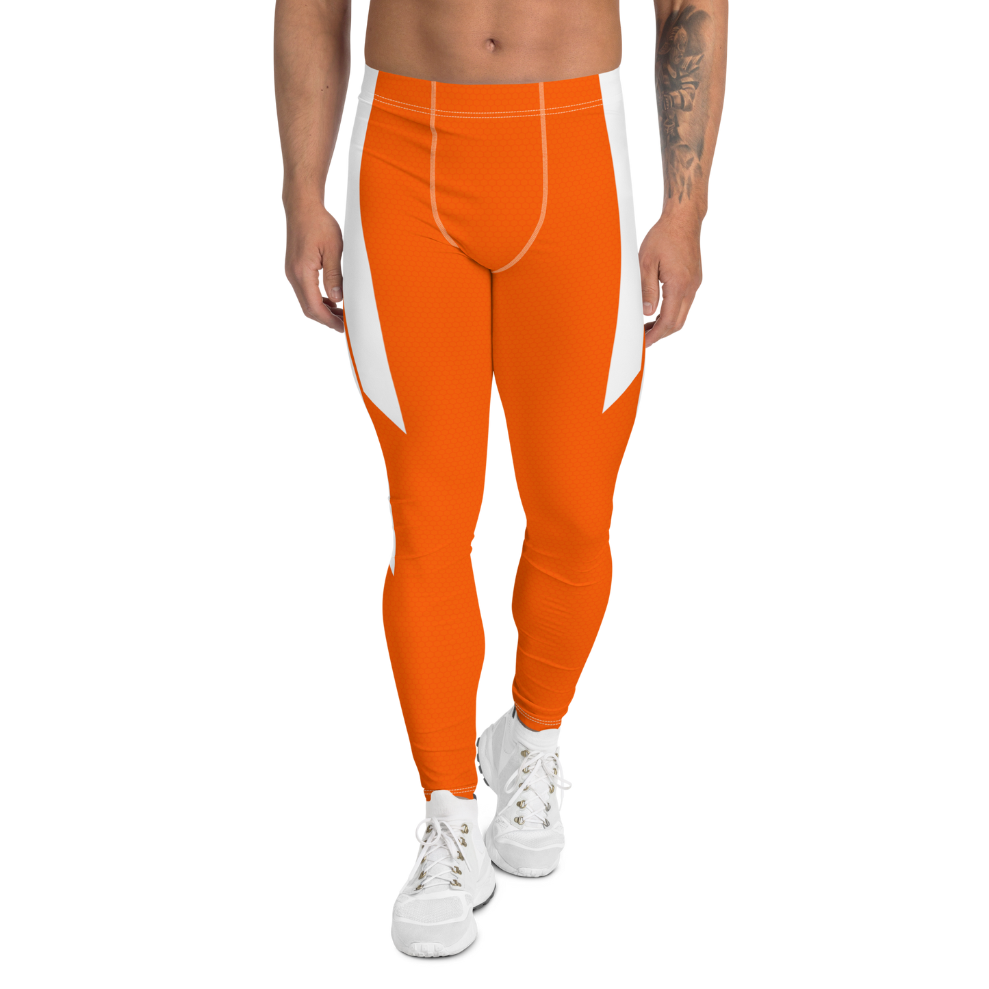 Orangecore Plus-Size/High-Waisted Bodybuilding Tights