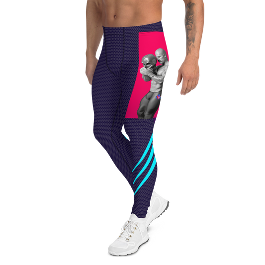 Masked Muscle Prince Plus-Size/High-Waisted Bodybuilding Tights