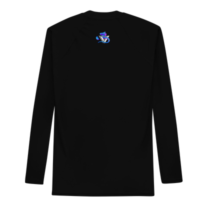 Dia De Los Muertos Daddy Long-Sleeve Spandex Shirt