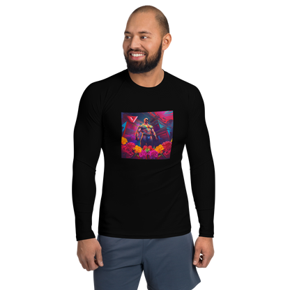 Dia De Los Muertos Daddy Long-Sleeve Spandex Shirt