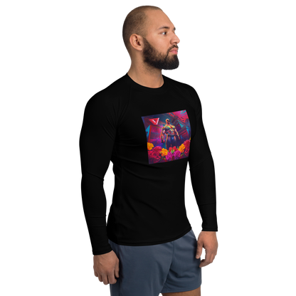 Dia De Los Muertos Daddy Long-Sleeve Spandex Shirt