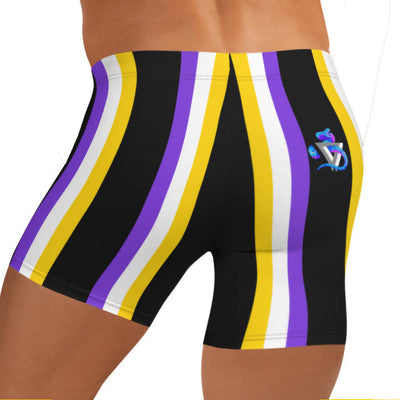 Enby (Non-Binary Pride) Spandex Shorts