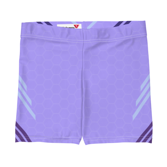 Lavender Theys Spandex Shorts