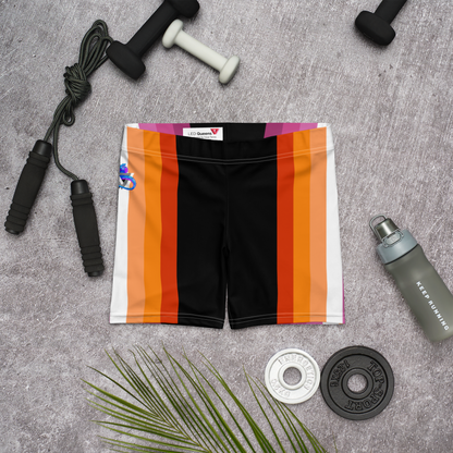 Sapphiccore (Lesbian Pride) Spandex Shorts