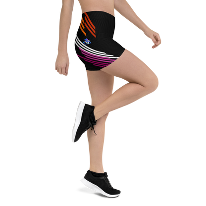 Lesbian Pride Spandex Shorts