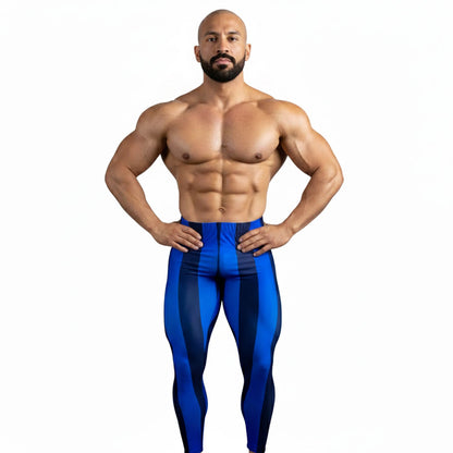 Blueberry Bodybuilding Tights