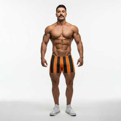 Chile Anaranjado Spandex Shorts