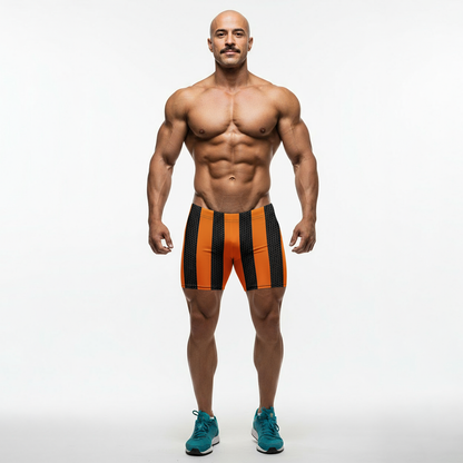 Chile Anaranjado Spandex Shorts