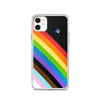 Pride Rainbow Clear Case for iPhone®