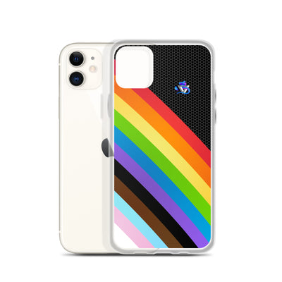 Pride Rainbow Clear Case for iPhone®