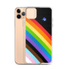 Pride Rainbow Clear Case for iPhone®