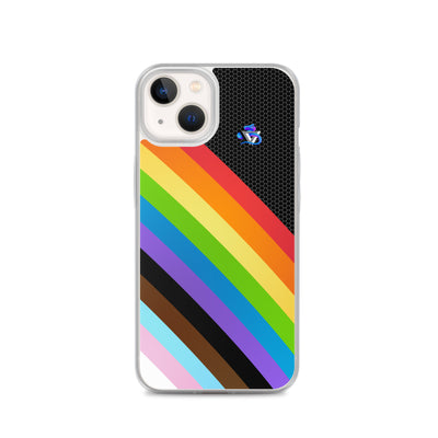 Pride Rainbow Clear Case for iPhone®