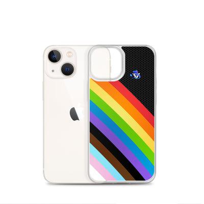 Pride Rainbow Clear Case for iPhone®