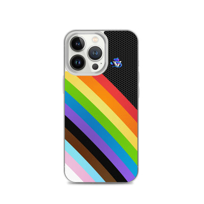 Pride Rainbow Clear Case for iPhone®