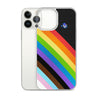 Pride Rainbow Clear Case for iPhone®