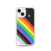 Pride Rainbow Clear Case for iPhone®