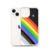 Pride Rainbow Clear Case for iPhone®