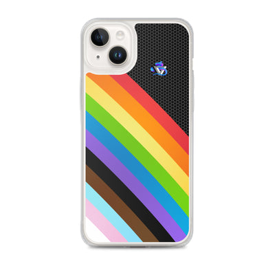 Pride Rainbow Clear Case for iPhone®