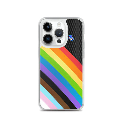 Pride Rainbow Clear Case for iPhone®