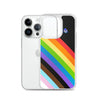 Pride Rainbow Clear Case for iPhone®