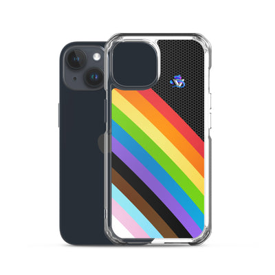 Pride Rainbow Clear Case for iPhone®